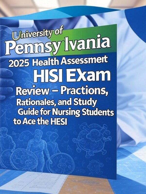 2025 Health Assessment HESI Exam