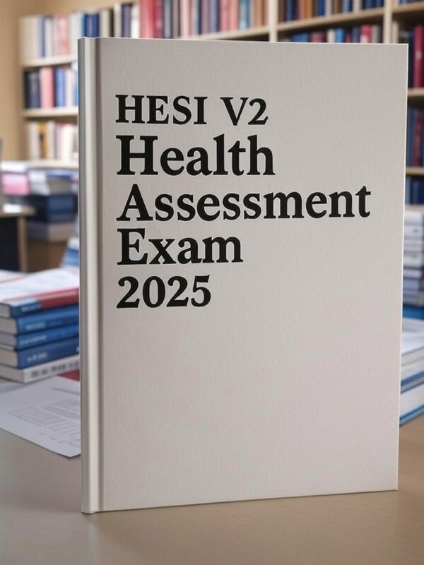 2025 HESI V2 Health Assessment Exam