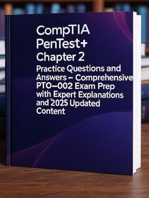 2025 CompTIA PenTest+ (PT0-002) exam