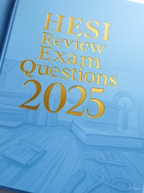 2025 HESI exam with 200+ practice questions