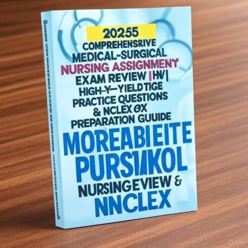 2025 Medical-Surgical Nursing Assignment Exam
