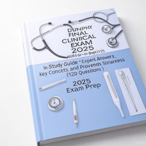 Dunphy Final Clinical Exam 2025 NURS 671