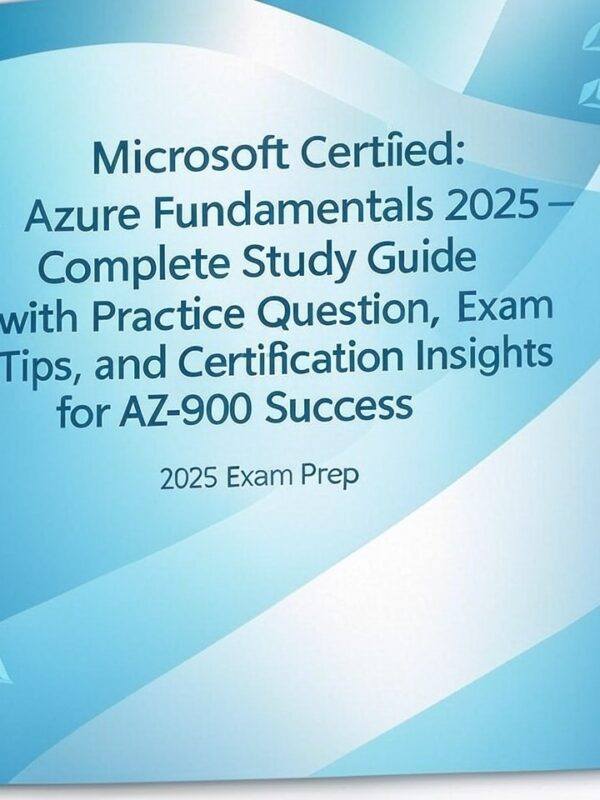 2025 Microsoft Certified: Azure Fundamentals AZ-900 Exam