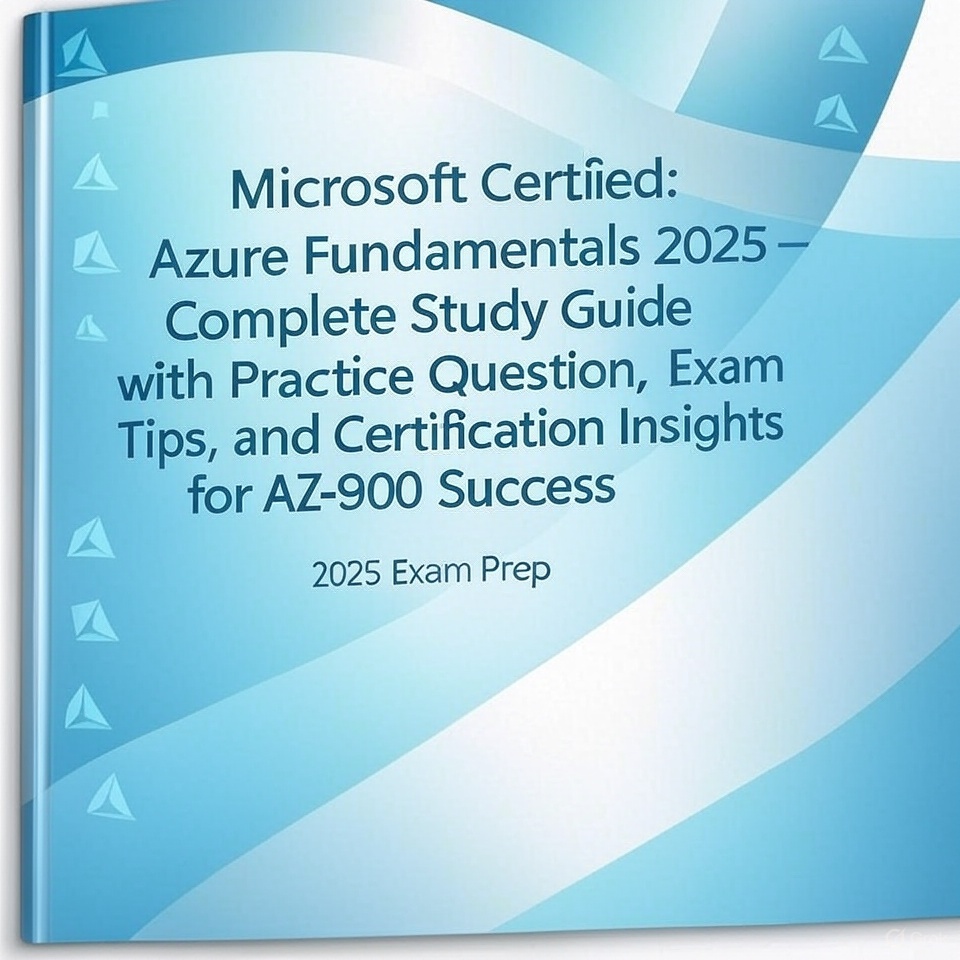 Microsoft Certified: Azure Fundamentals 2025 – Complete Study Guide ...