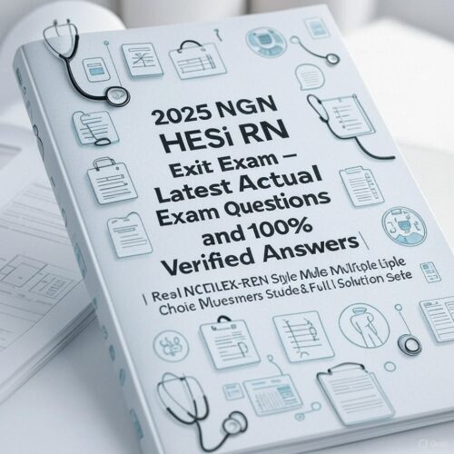 2025 NGN HESI RN Exit Exam