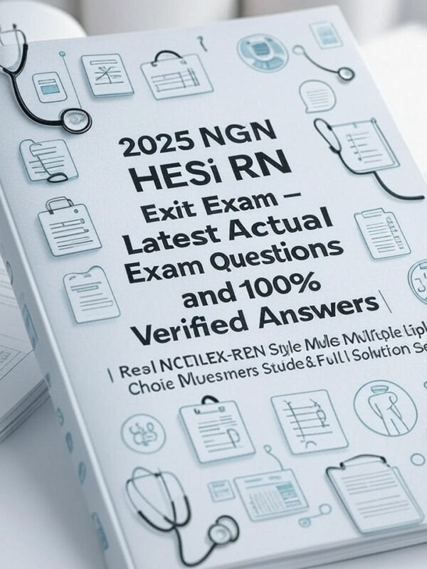 2025 NGN HESI RN Exit Exam