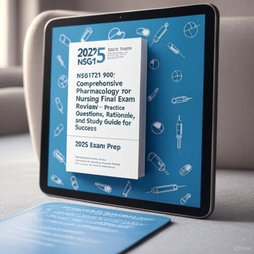 2025 NSG 1721-900 Nursing Final Exam