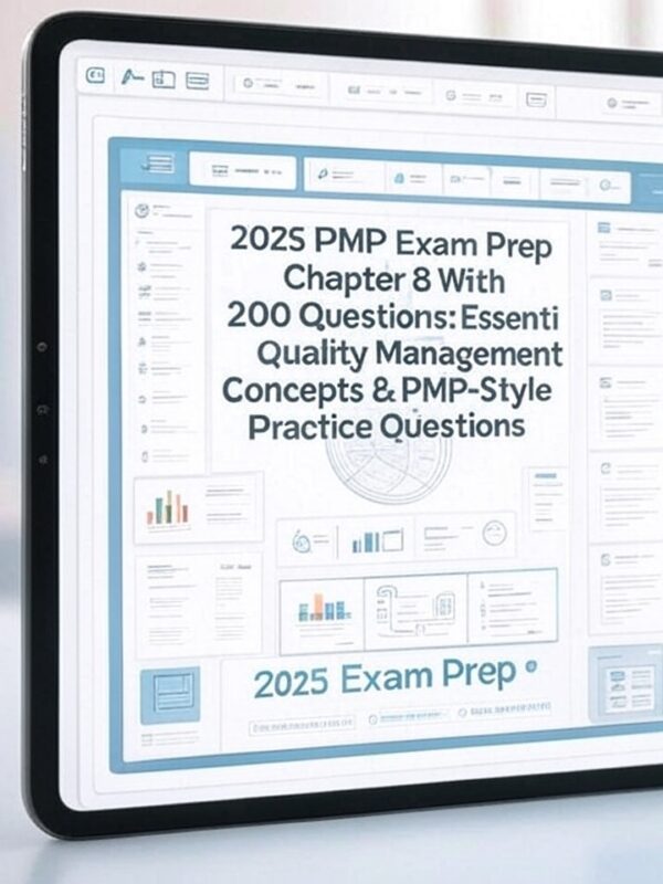 2025 PMP Exam Chapter 8