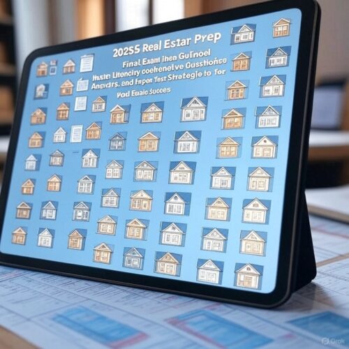 2025 Real Estate Final Exam