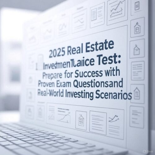 2025 Real Estate Investment Exam