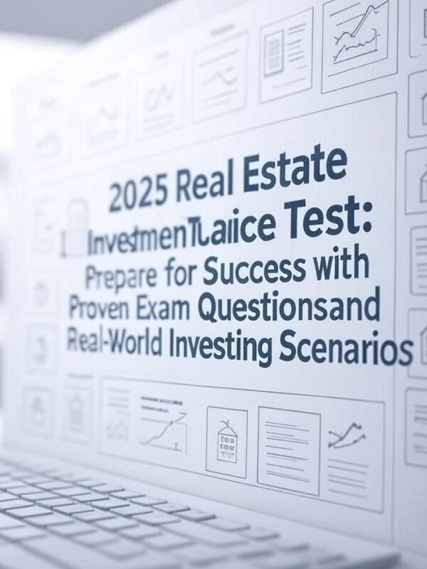 2025 Real Estate Investment Exam