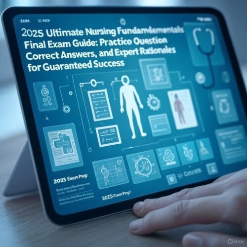 2025 Nursing Fundamentals Final Exam