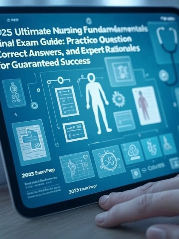 2025 Nursing Fundamentals Final Exam