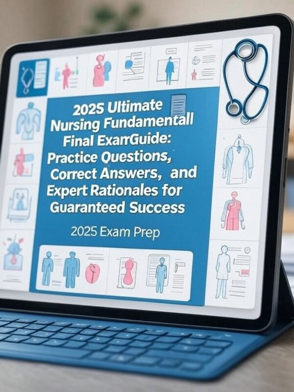 2025 Nursing Fundamentals Final Exam