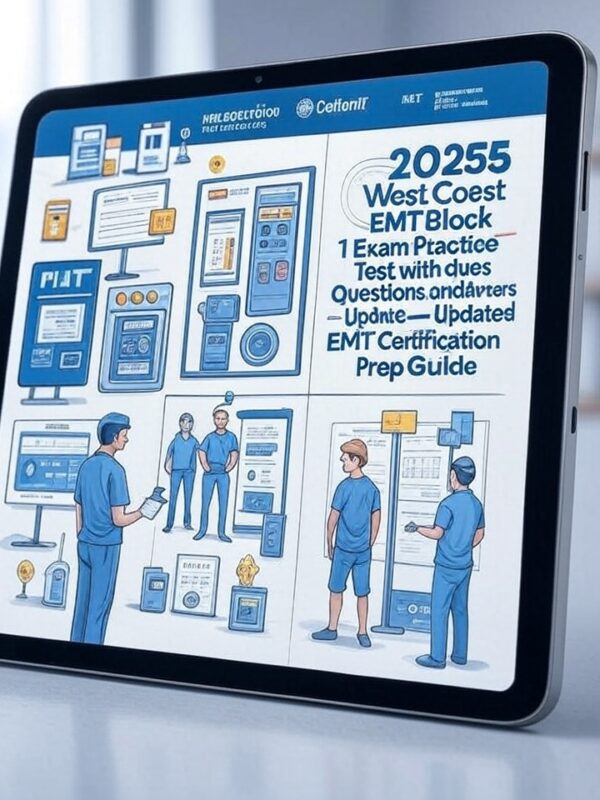 2025 West Coast EMT Block 1 Exam