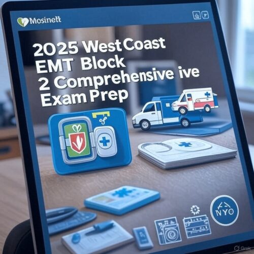 2025 West Coast EMT Block 2 Exam
