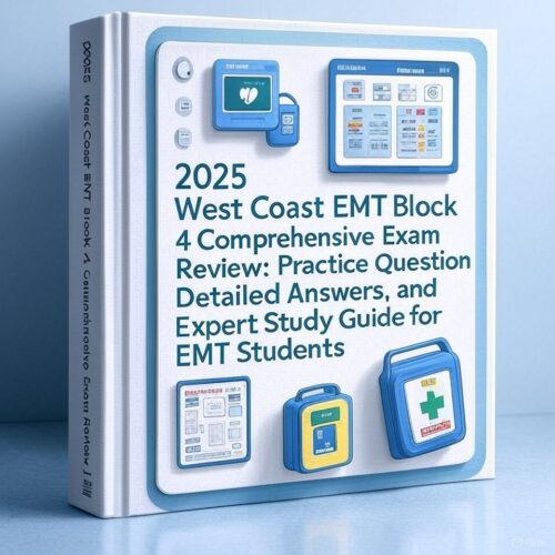 2025 West Coast EMT Block 4 Exam