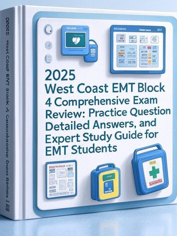2025 West Coast EMT Block 4 Exam