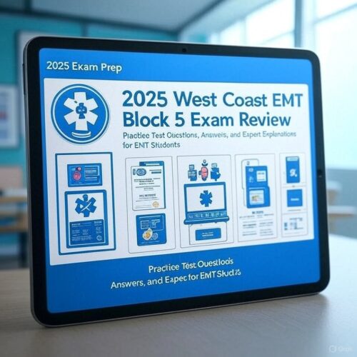 2025 West Coast EMT Block 5 Exam