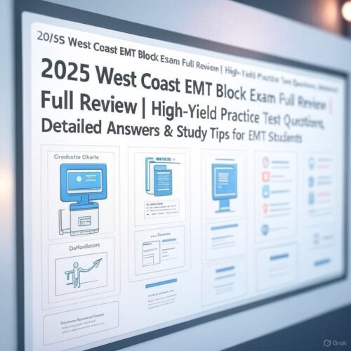 2025 West Coast EMT Block Exam