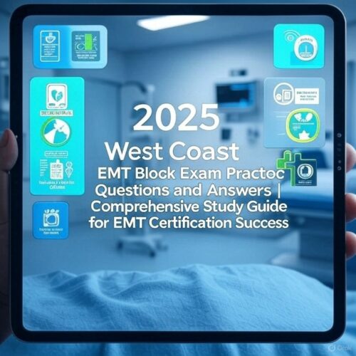 2025 West Coast EMT Block Exam
