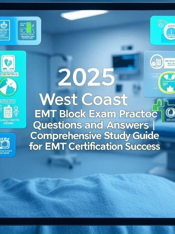 2025 West Coast EMT Block Exam