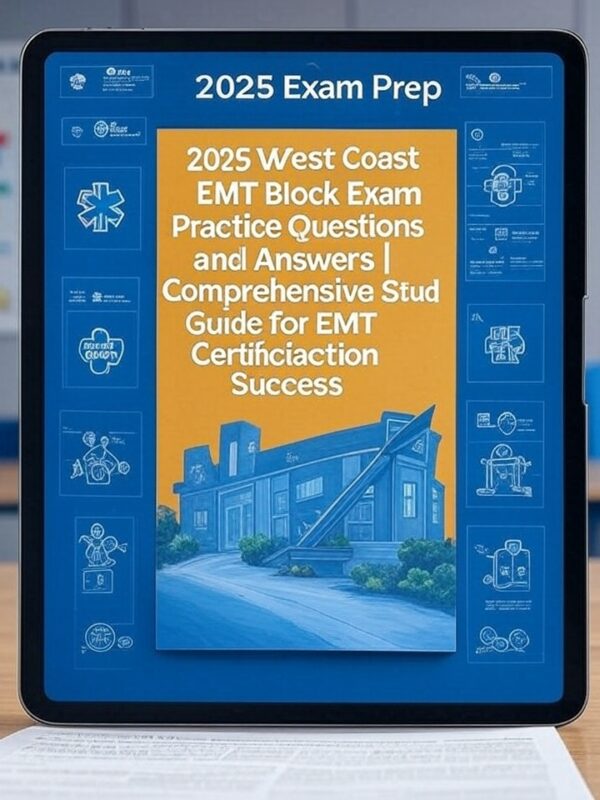 2025 West Coast EMT Block Exam