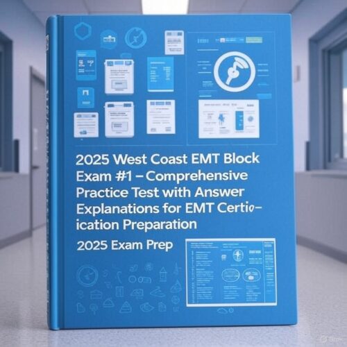 2025 West Coast EMT Block Exam #1