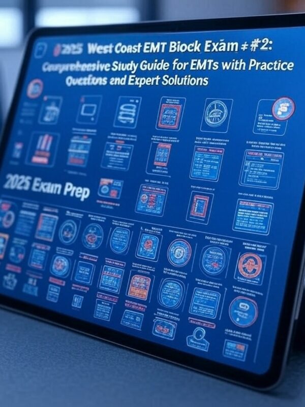 2025 West Coast EMT Block Exam #2