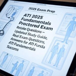 2025 ATI Fundamentals Exam