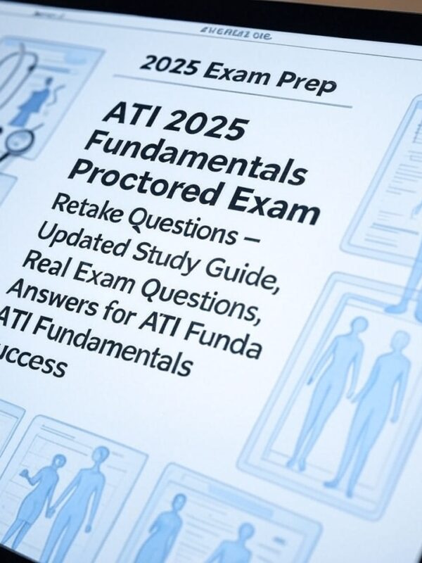 2025 ATI Fundamentals Exam