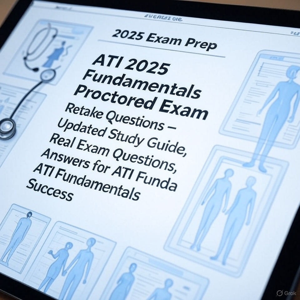 ATI 2025 Fundamentals Proctored Exam with Retake Questions – Updated ...