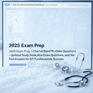 2025 ATI Fundamentals Exam