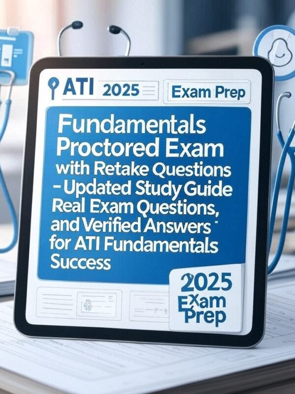 2025 ATI Fundamentals Exam