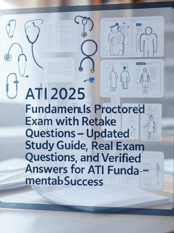 2025 ATI Fundamentals Exam