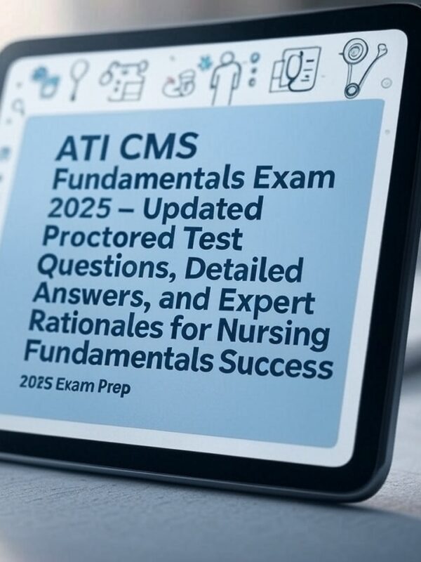 2025 ATI CMS Fundamentals Exam