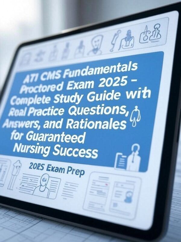 2025 ATI CMS Fundamentals Exam