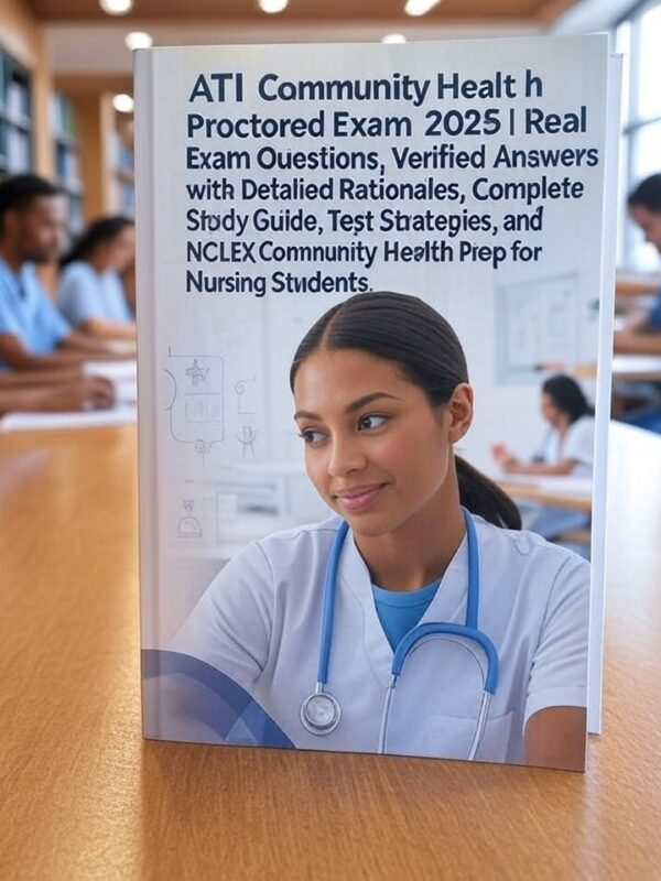 ATI Community Health Proctored Exam 2025