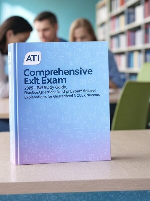 ATI Comprehensive Exit Exam 2025