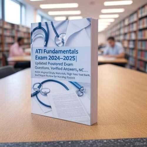 ATI Fundamentals Exam 2024