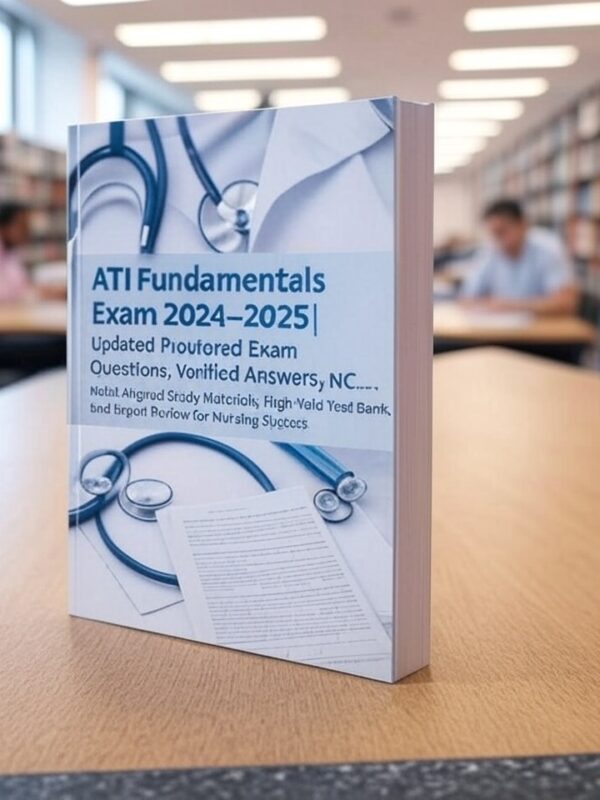 ATI Fundamentals Exam 2024