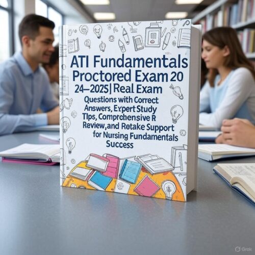 ATI Fundamentals Proctored Exam 2024
