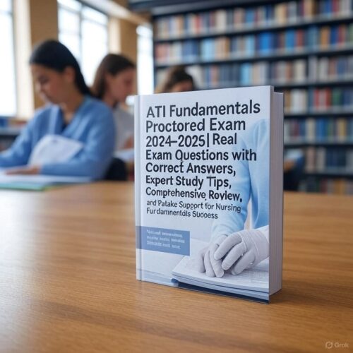 ATI Fundamentals Proctored Exam 2024
