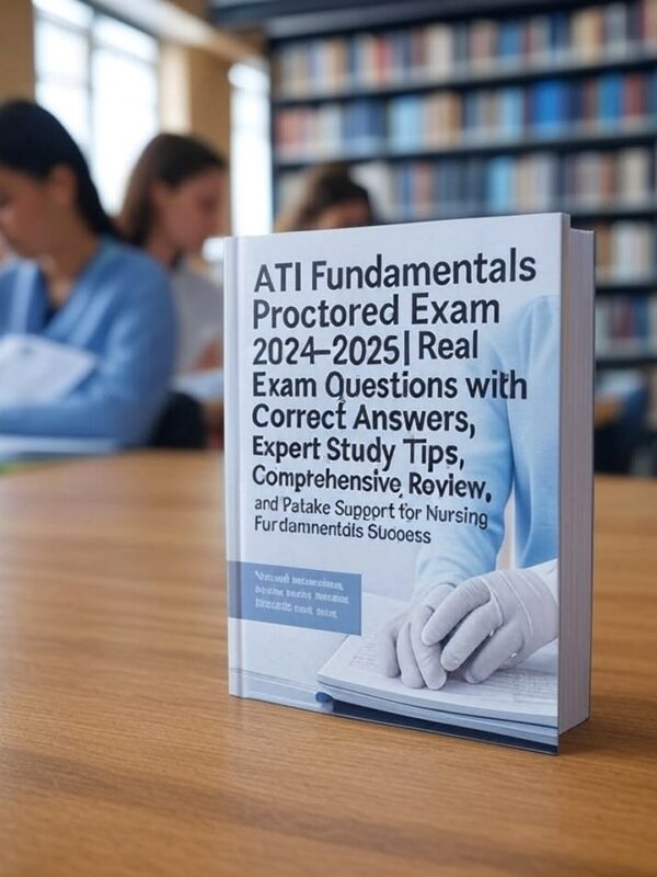 ATI Fundamentals Proctored Exam 2024