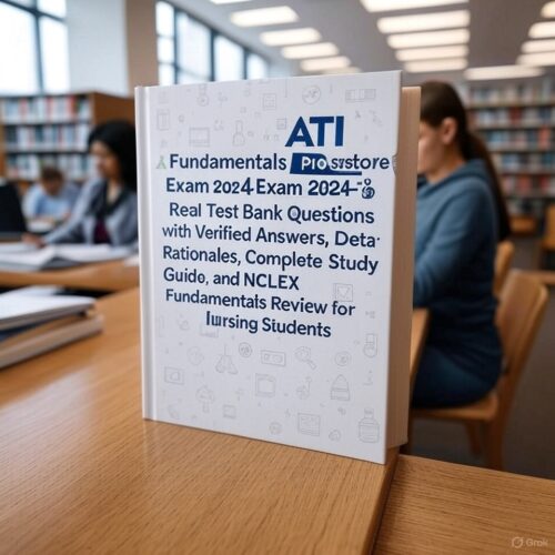 ATI Fundamentals Proctored Exam 2024