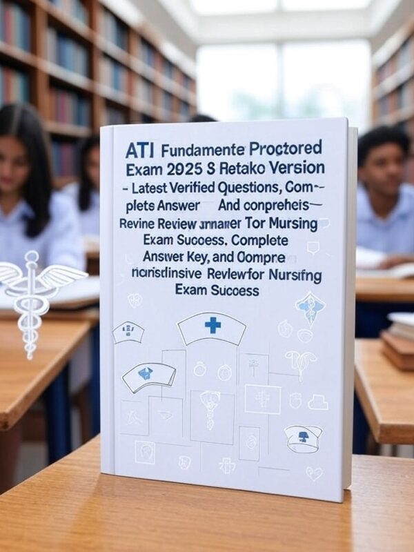 ATI Fundamentals Proctored Exam 2025