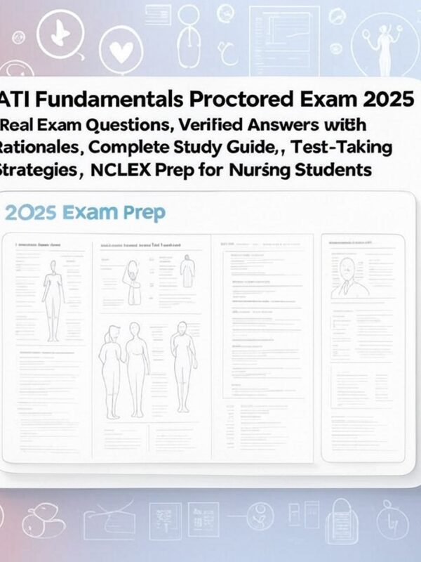 2025 ATI Fundamentals Exam