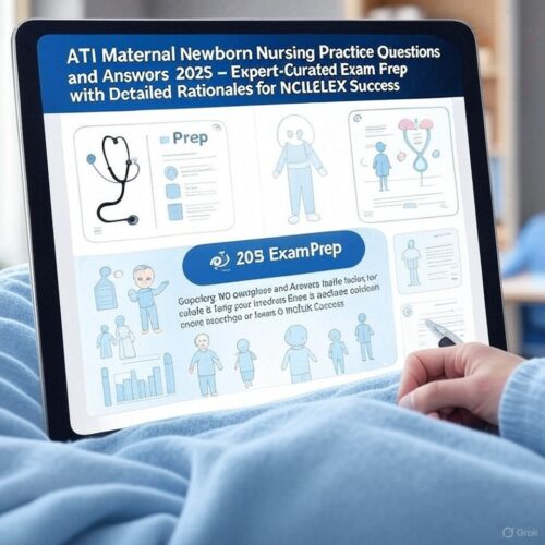 2025 ATI Maternal Newborn practice questions