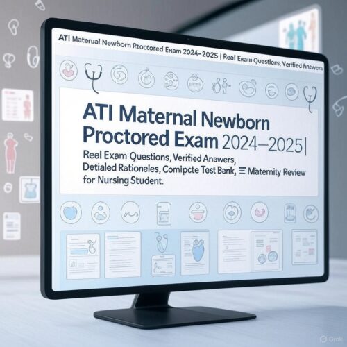 2025 ATI Maternal Newborn Exam