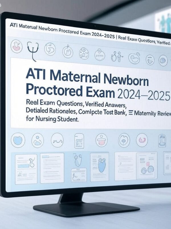 2025 ATI Maternal Newborn Exam